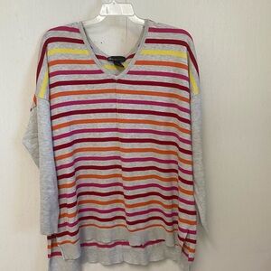 Lane Bryant Multicolor Striped Blouse